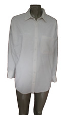 "ZARA" CHEMISE TUNIQUE OVERSIZE EN VELOURS MILLERAIES FIN T.S = 36/38/40