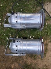 Lot Ancien Projecteurs Lampes Cinéma Loft Magasin Spot  Vintage Industriel 