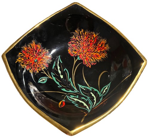 Ancienne assiette décorative - ancienne,