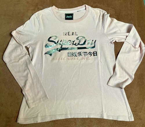 Tee shirt rose - rose, superdry