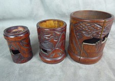 TROIS POTS GIGOGNES ajourés