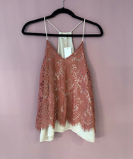 M Salmon Blouse tank top