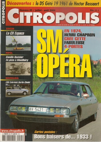 Citropolis citroen opera - 45, sm