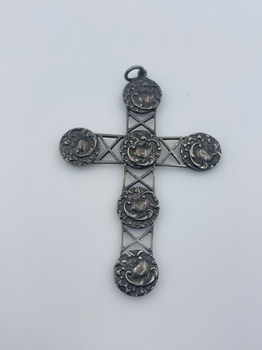 Pendentif crucifix argent - pendentif,