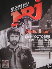 PUBLICITÉ ÉCOUTE ET GAGNE TES PLACES NRJ  AVEC JAMES BLUNT A PARIS BERCY
