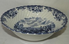 JOHNSON BROS - COACHING SCENES : Saladier (très bon état) Faïence anglaise