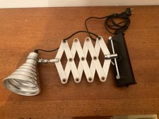 lampe d'atelier accordéon vintage style industriel 