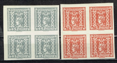 Austria mercury imperforated - austria,
