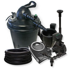 Kit filtration bassin pression 15000l UVC NEO10000 Pompe Tuyau Skimmer Fontaine