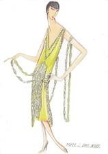 Dessin De Mode Jeanne Lanvin