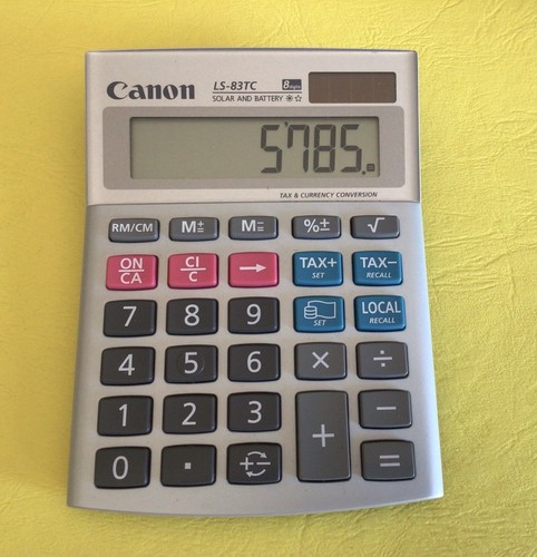 Calculatrice canon 83tc - calculatrice, ls-83tc