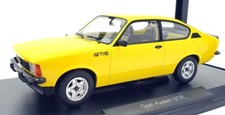 Norev 1/18 Scale Diecast 183655 - 1977 Opel Kadett GT/E - Yellow