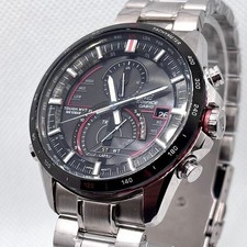 Montre pour homme Casio Edifice EQW-A1300 solaire en acier inoxydable testée