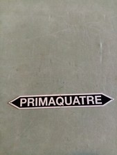 RENAULT PRIMAQUATRE Écusson en ALU