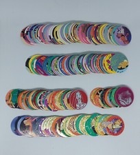 Gros Lot de 180 Pogs + 2 Slammers Pocahontas Disney toutes marques