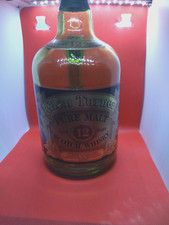 BOUTEILLE VINTAGE COLLECTION DE WHISKY SCOTCH VIDE GLEN TURNER PURE MALT