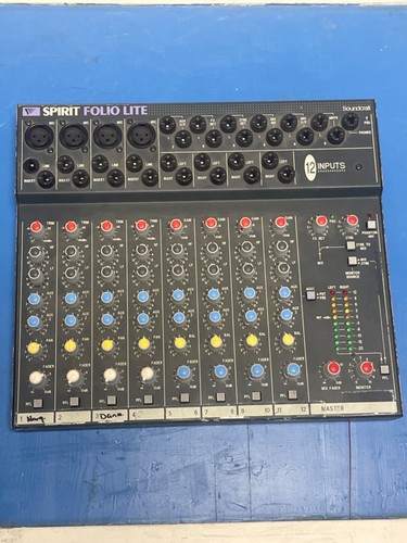 Soundcraft spirit folio - folio, lite