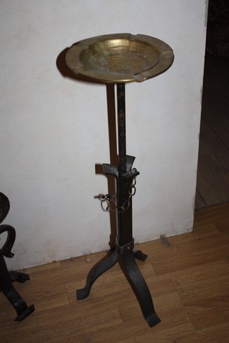 Cendrier vintage laiton et - cendrier, en
