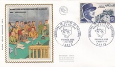FRANCE 1970 FDC MARECHAL DE LATTRE DE TASSIGNY YT 1639