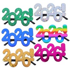  6 Pcs Lunettes De Noel Verres