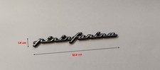 Armes Latéral Pininfarina pour Alfa Romeo Logo Orrnement Écrit Métal Adhésif