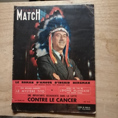 Paris match pierre de - n°,