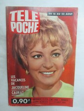 Télé Poche 183 du 13 Août 1969 (Jacqueline Caurat,Charles Bronson,Cocteau,...