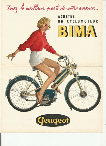 Cycles peugeot 1957 bima - 1957,