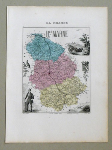 Haute marne carte - haute,
