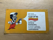 PLAQUE TOLE PUBLICITAIRE