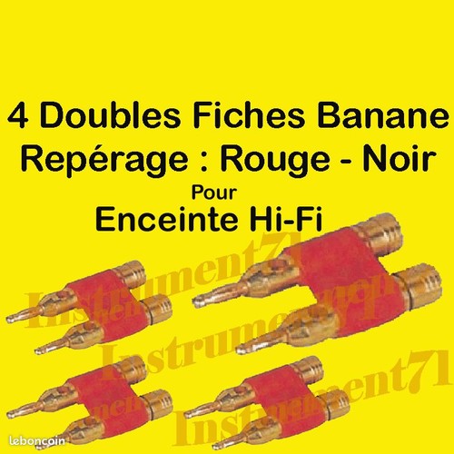 Double fiches banane à - x,