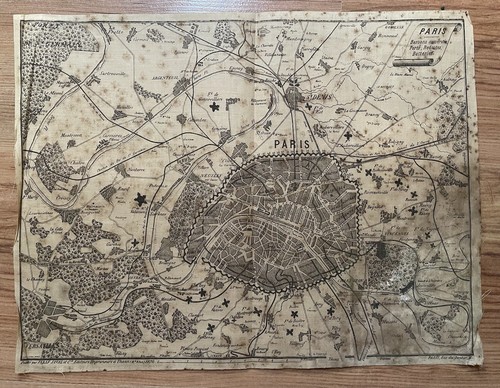 Carte état major 1870 - d’état-major,