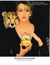 PUBLICITE  1983   J'AI OSE  parfum   de GUY LAROCHE