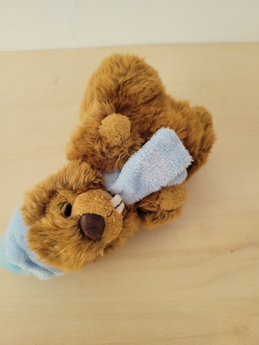 Peluche castor marmotte - castor, marron