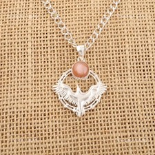 925 Argent Rond Sacrée Chakra