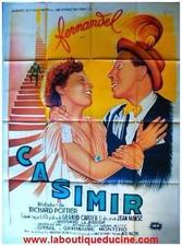 CASIMIR Affiche Cinéma 160x120 cm Movie Poster FERNANDEL RICHARD POTTIER 62x46in
