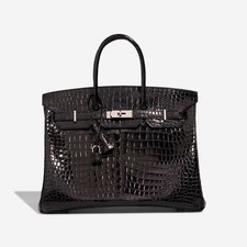 Sac HERMES Birkin 35 en Cuirs