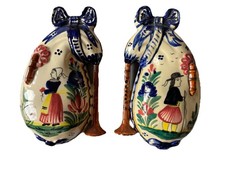 2 Vases Bouquetières Faïence