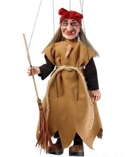 Marionnette sorcière - poupée originale faite à la main