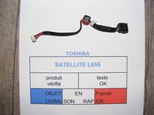 Câble / connecteur d’alimentation pour TOSHIBA SATELLITE L655