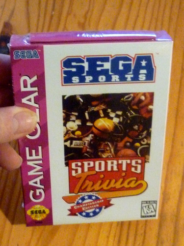 Sports trivia sega jeu - sports,