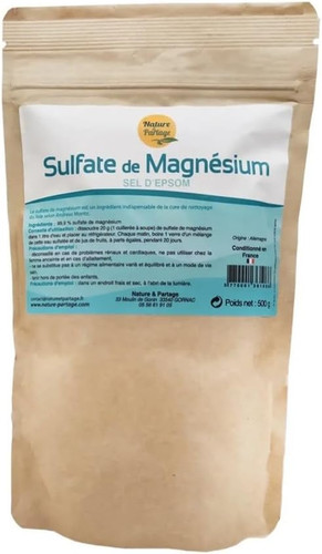 Sulfate magnésium sel - magnésium,