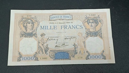 Billet 1000 francs - 1000,