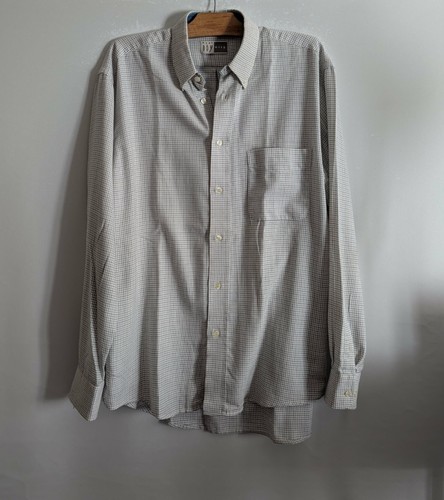 Chemise blanche cadrillée