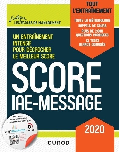 Score iae message 2020 - 2020,