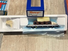 Roco 66490 Wagon De Plate-Forme Sbb Transport Réseaux Échelle H0