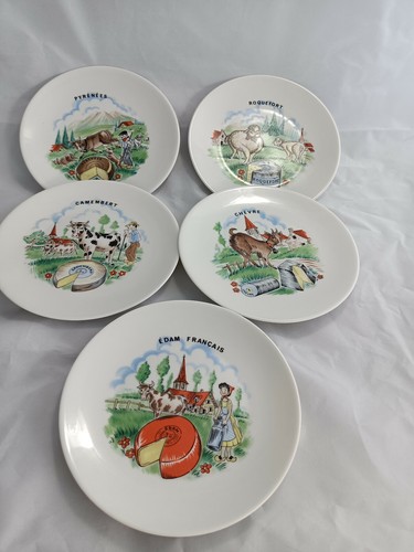 Lot assiettes à fromages - de,