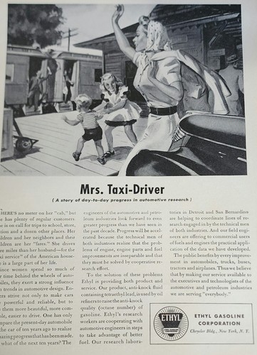 Ethyl gasoline magazine - ethyl, ad