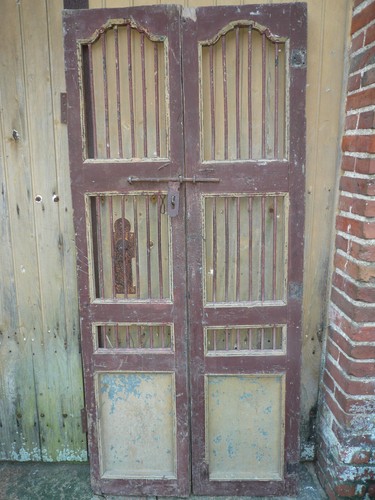 Ancienne paire portes - paire, de