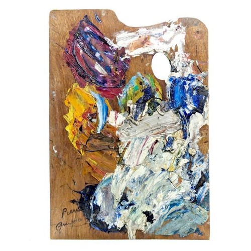 Palette peintre pierre - palette, du